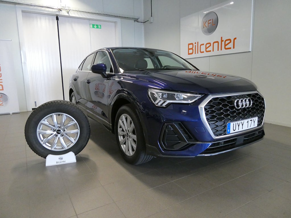Audi Q3 Sportback 35 TFSI 1.5 MHEV Aut-Drag-Värmare-Navi-SoV