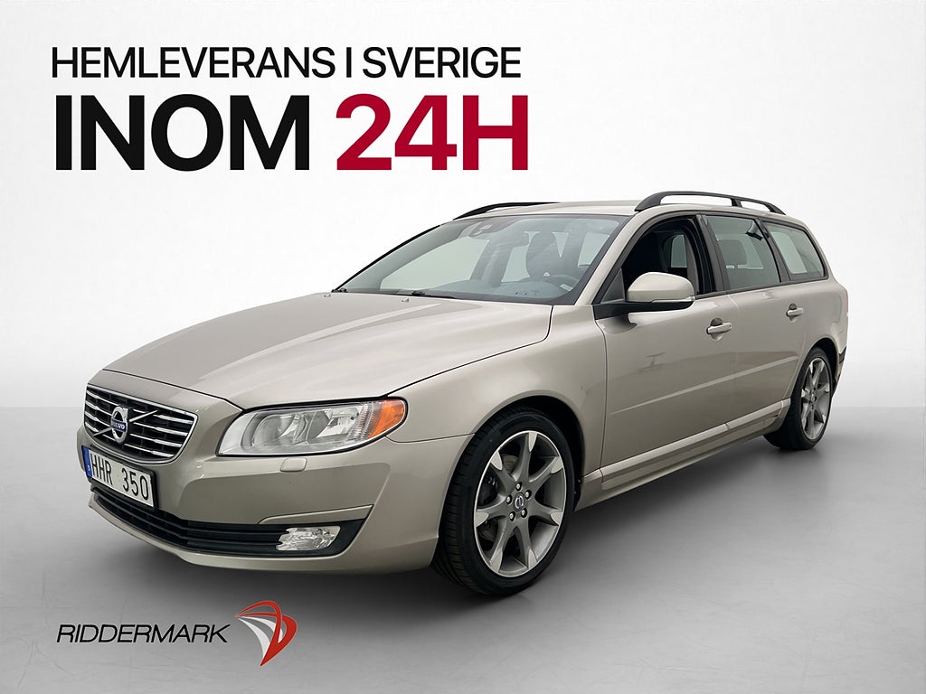 Volvo V70 D2 Värmare Drag CitySafety Välskött 0,42l/mil