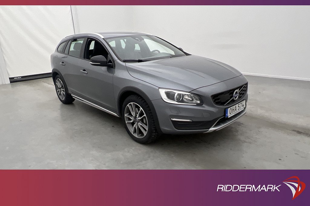 Volvo V60 Cross Country D4 AWD Summum VOC Värmare Skinn Drag