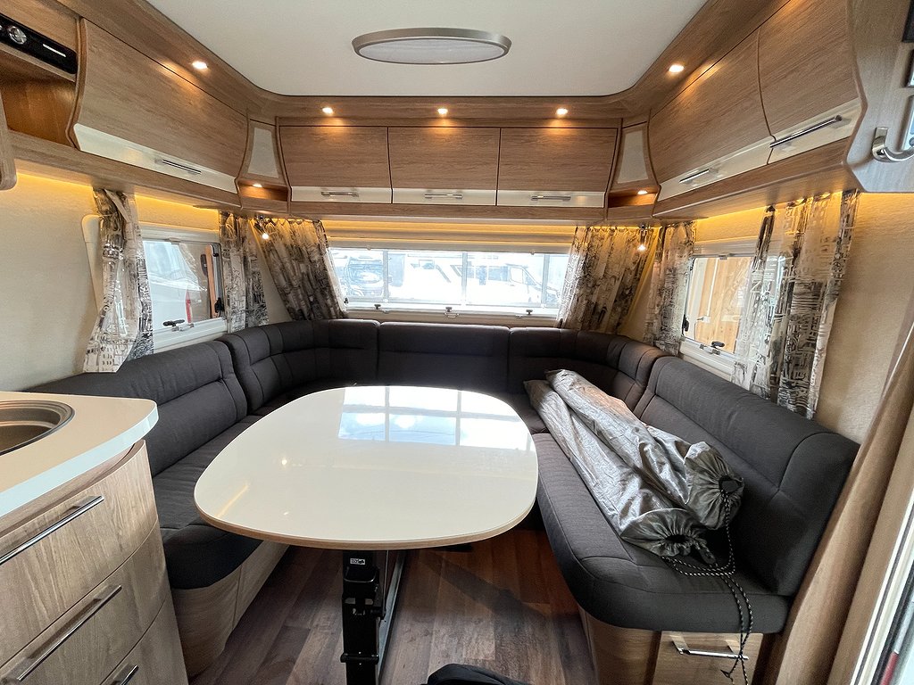 Kabe Classic 660 GDL / Förtält / AC / ALDE / Barnkammare - Kabe