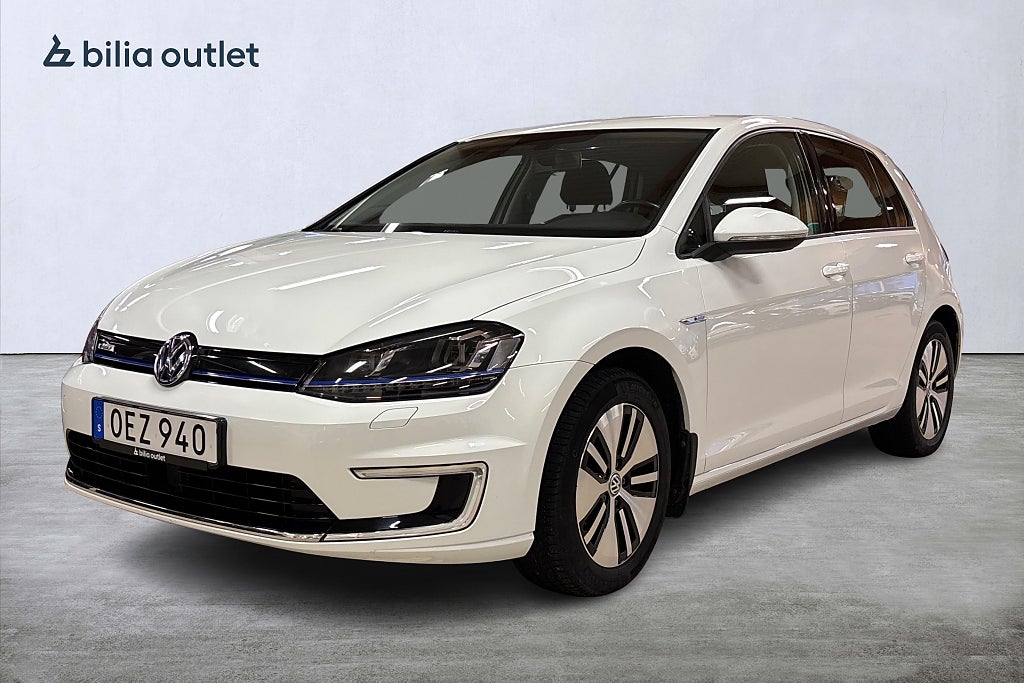 Volkswagen E-Golf 24,2 kWh / Navi / Apple Carplay / Adaptiv Farthållare