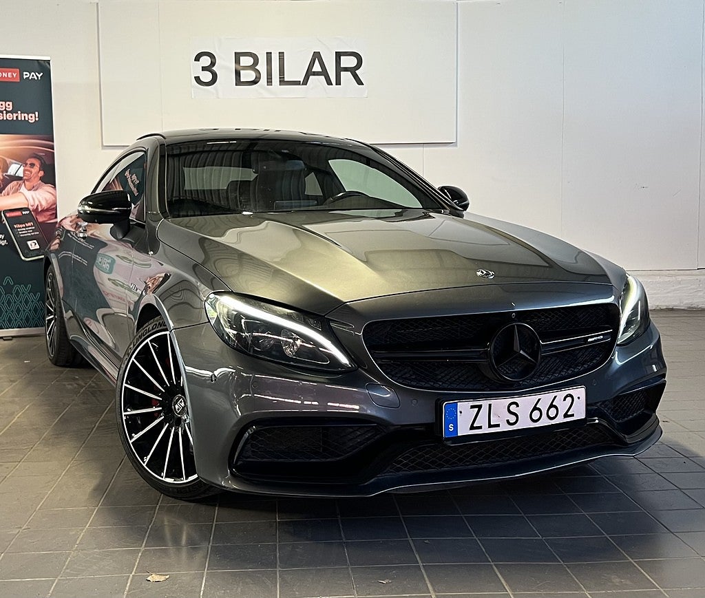 Mercedes-Benz AMG C 63 S Coupé AMG Speedshift MCT Sportavgas Taklucka 360