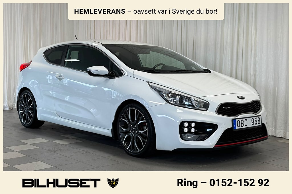 Kia ProCeed Pro_Cee'd GT 1.6 GDI GT Rattvärme Bluetooth 