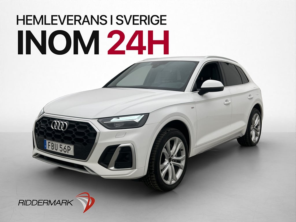 Audi Q5 55 TFSI e S Line Ladd-hybrid 367hk Drag A-Carplay