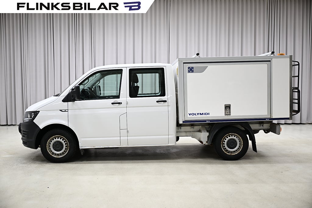 Volkswagen Transporter 4Motion 150HK Dubbelhytt|Kåpa|Inredd|SeUtr!