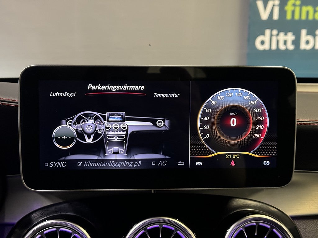 Mercedes-Benz GLC AMG 43 4MATIC 9G-Tronic/PANO/360°/VÄRMARE/DRAG/BURMEIST