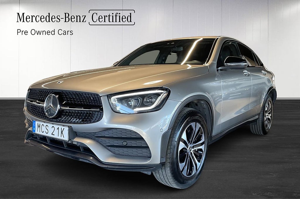 Mercedes-Benz GLC 300 de Coupé 4 MATIC AMG Line Dragkrok...