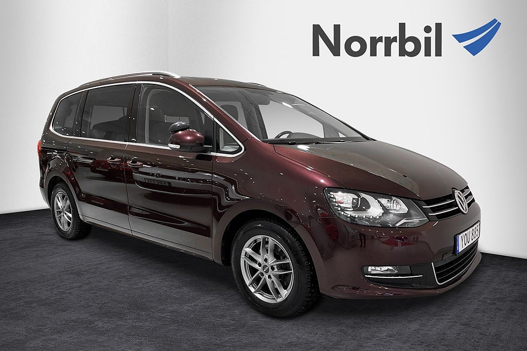 Volkswagen Sharan TDI 184 DSG 4Motion 7-sits nyservad