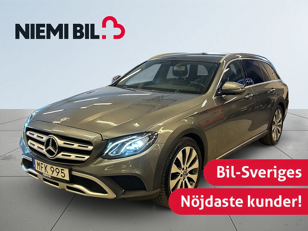 Mercedes-Benz E 220d 4M All-Terrain 9G Dvärm/Widescreen/Kamera/SoV-Hjul