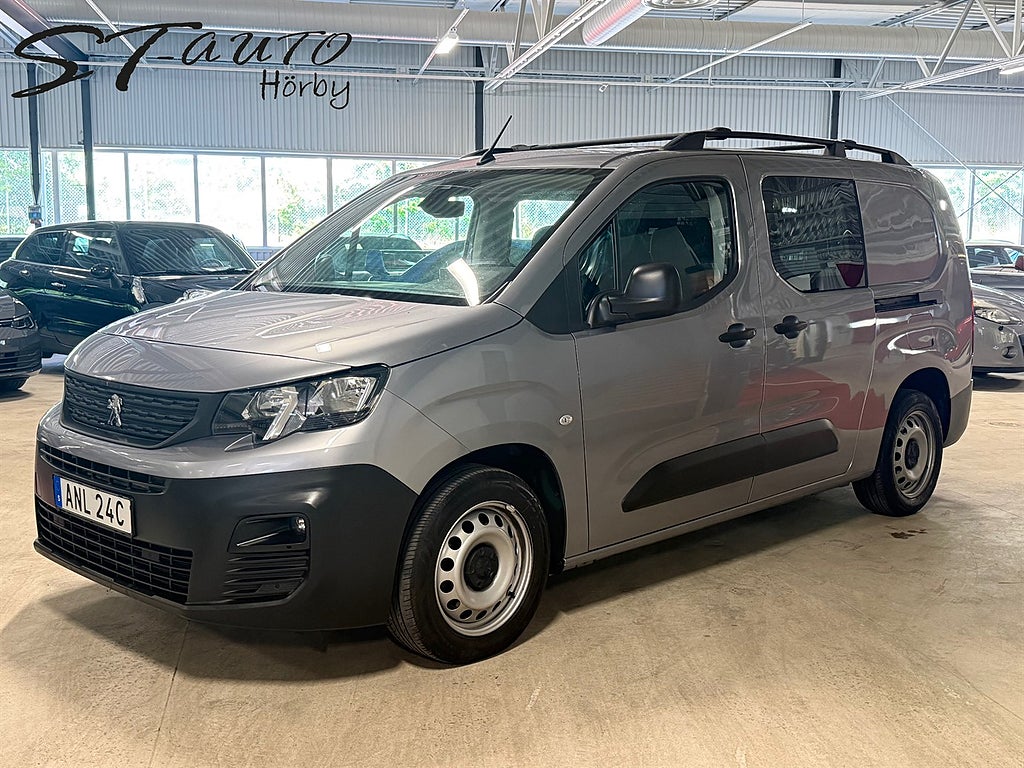 Peugeot Partner 5-sits L2 Utökad Last 1.5 BlueHDi102hk