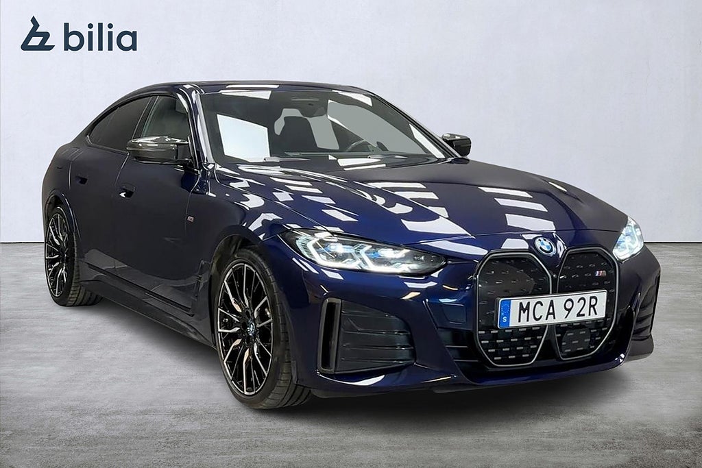 BMW i4 M50 xDrive/ M Sportstol/ Lucka/ Laser/ Carbon/ Se Spec!