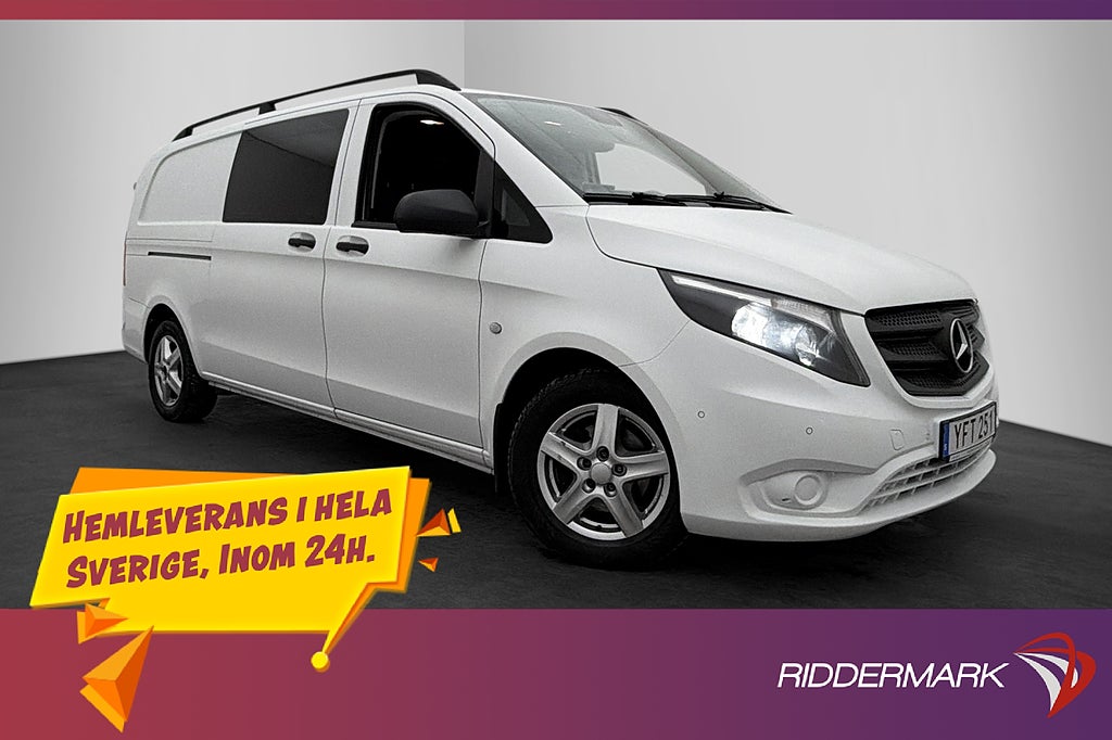 Mercedes-Benz Vito Mixto L3 114 Värmare PDC Dragkrok 6-Sits
