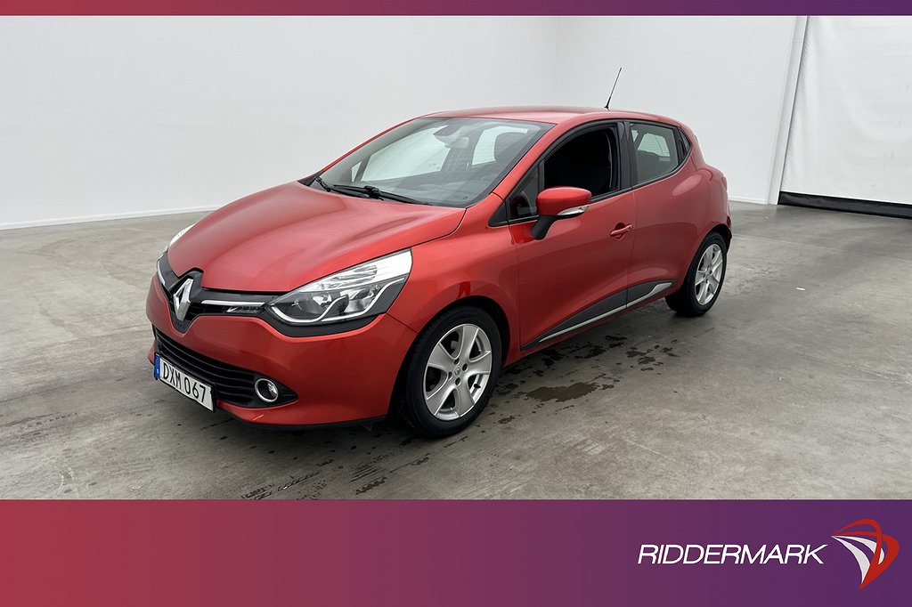 Renault Clio 0.9 TCe 90hk Dynamique BASS-Reflex Navi BT