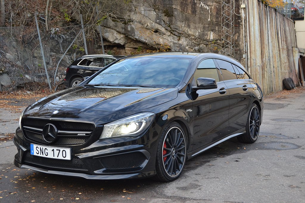 Mercedes-Benz CLA 45 AMG 4MATIC Shooting Brake Panorama, kamera 