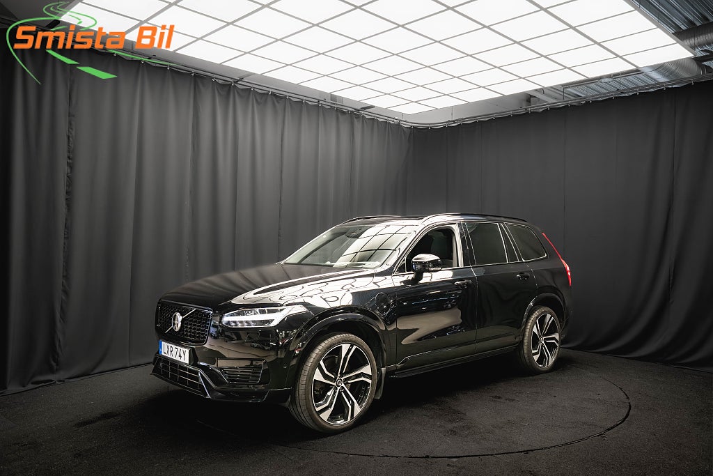 Volvo XC90 Recharge T8 AWD ULTIMATE DARK 7-sits B&W LUFT DRAG MOMS