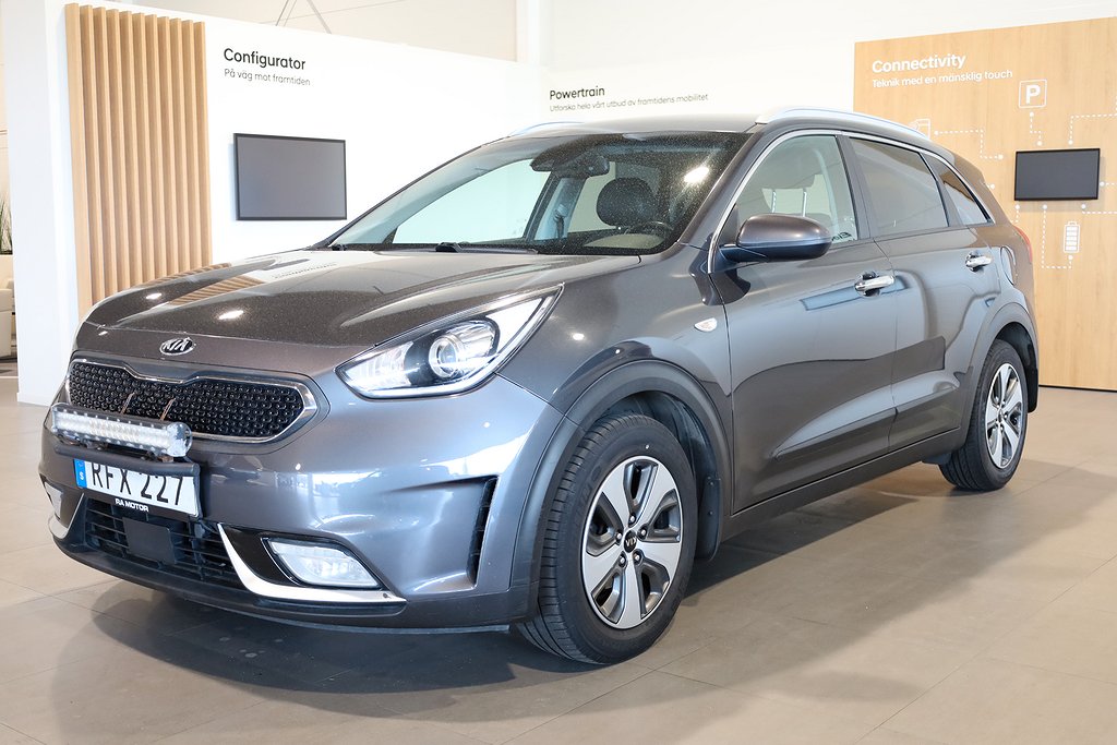 Kia Niro Hybrid 141hk Pluspaket 1 Aut Motorv Extraljusramp 2017