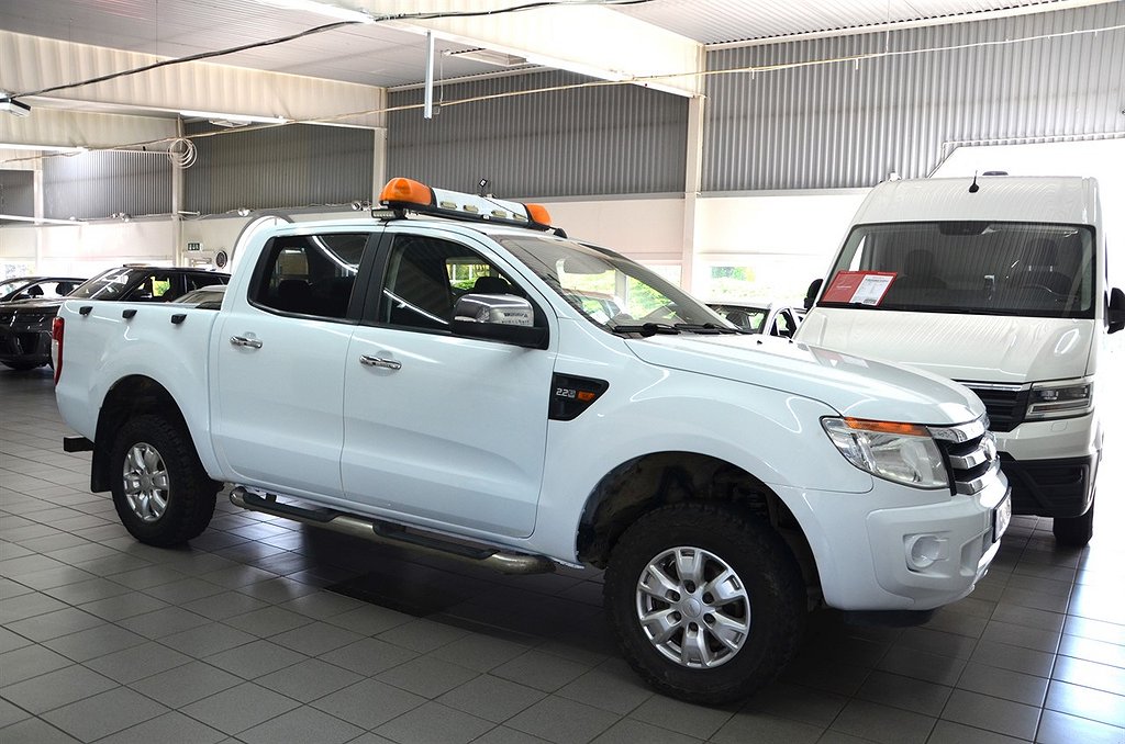 Ford Ranger Dubbelhytt 2.2 TDCi 4x4 Manuell, 150hk XLT