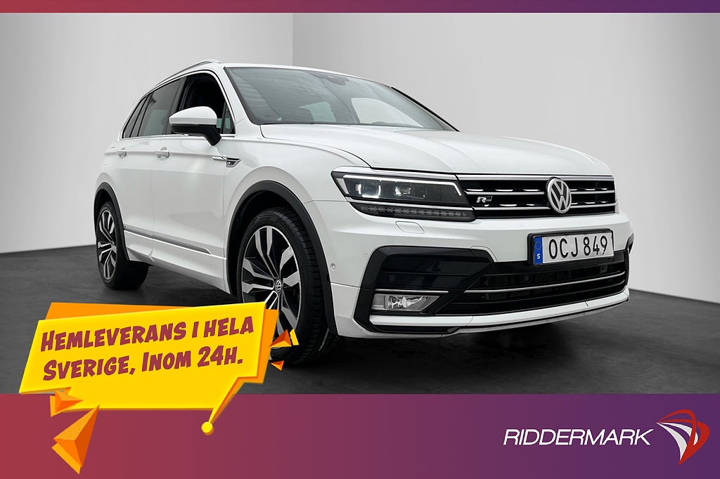 Volkswagen Tiguan 2.0 TDI 4M R-Line Värmare Cockpit Kamera