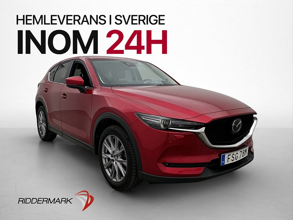 Mazda CX-5 2.5 194hk AWD Optimum Navi 360° BOSE Head Up