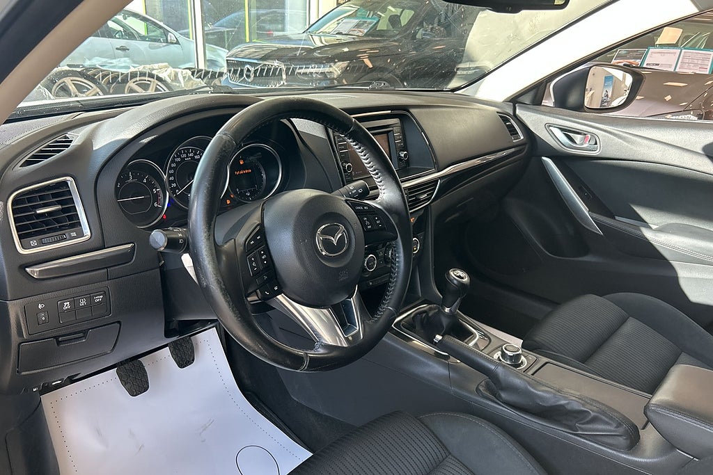 Mazda 6 Wagon 2.2 SKYACTIV-D Euro 6 Mok/Gps/Drag Nyservad