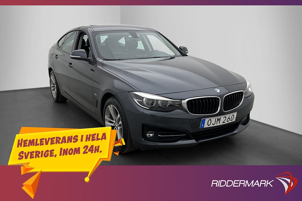 BMW 320 d xDrive Gran Turismo Sport line Skinn Sensorer