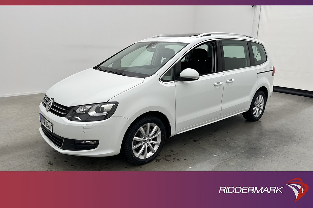 Volkswagen Sharan 2.0 TDI Premium 7-Sits P-Värmare Pano MOMS