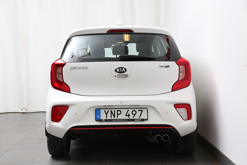 Kia Picanto 1,0 T-GDI 100hk GT-Line Kamera Skinn CarPlay Motorv 2018