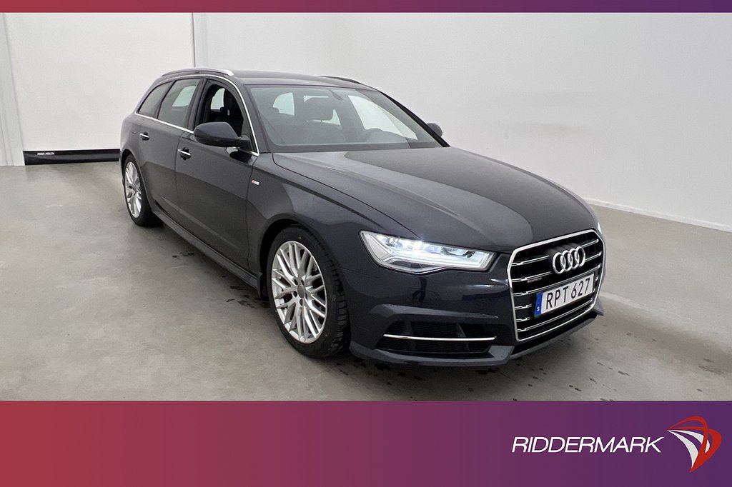 Audi A6 2.0 TDI Q 190hk S-Line Värmare Sensorer 4-Zons Drag