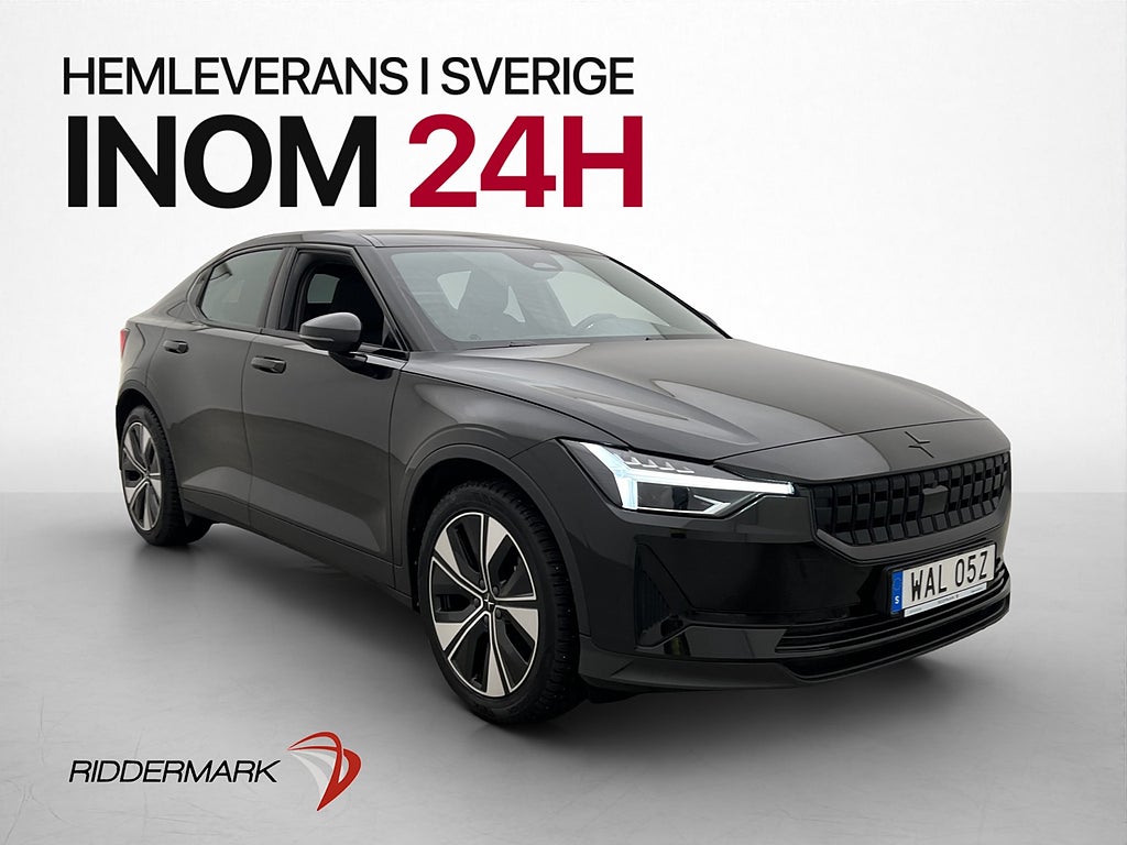 Polestar 2 Long range Dual motor 408hk PLUS H/K Pano Drag