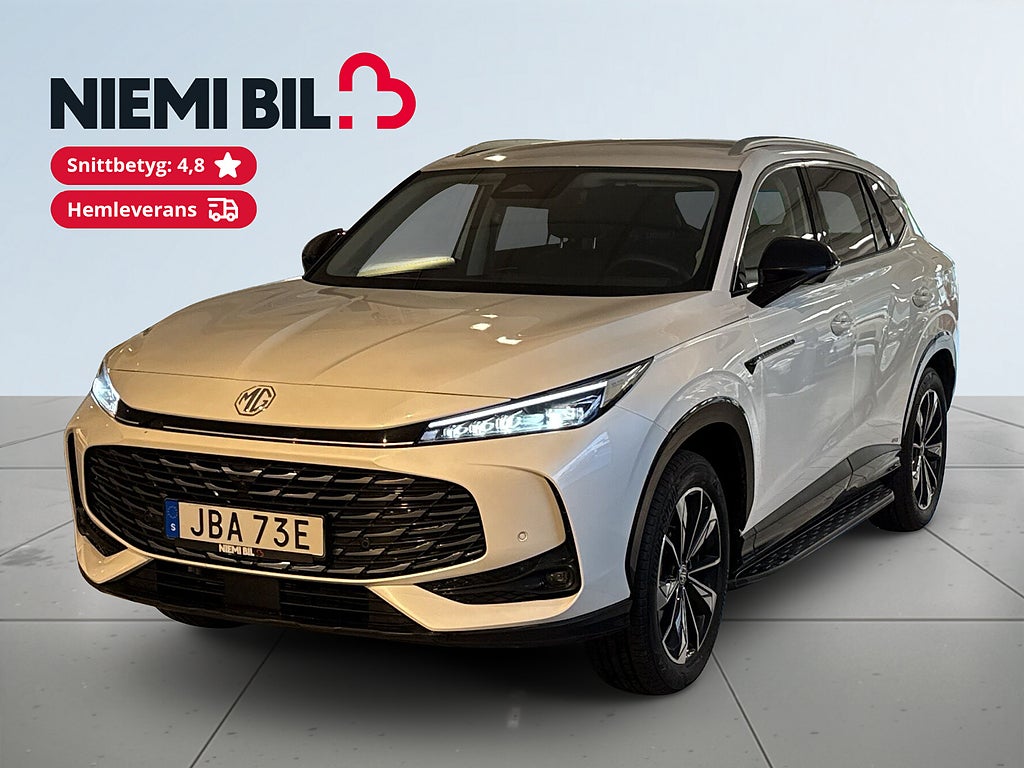 MG HS PHEV Luxury 360° GPS Pvärm Elbaklucka Skinn SoV MOMS