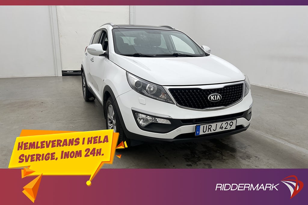 Kia Sportage 135hk Special Edt Pano M-Värm Kamera Navi Drag