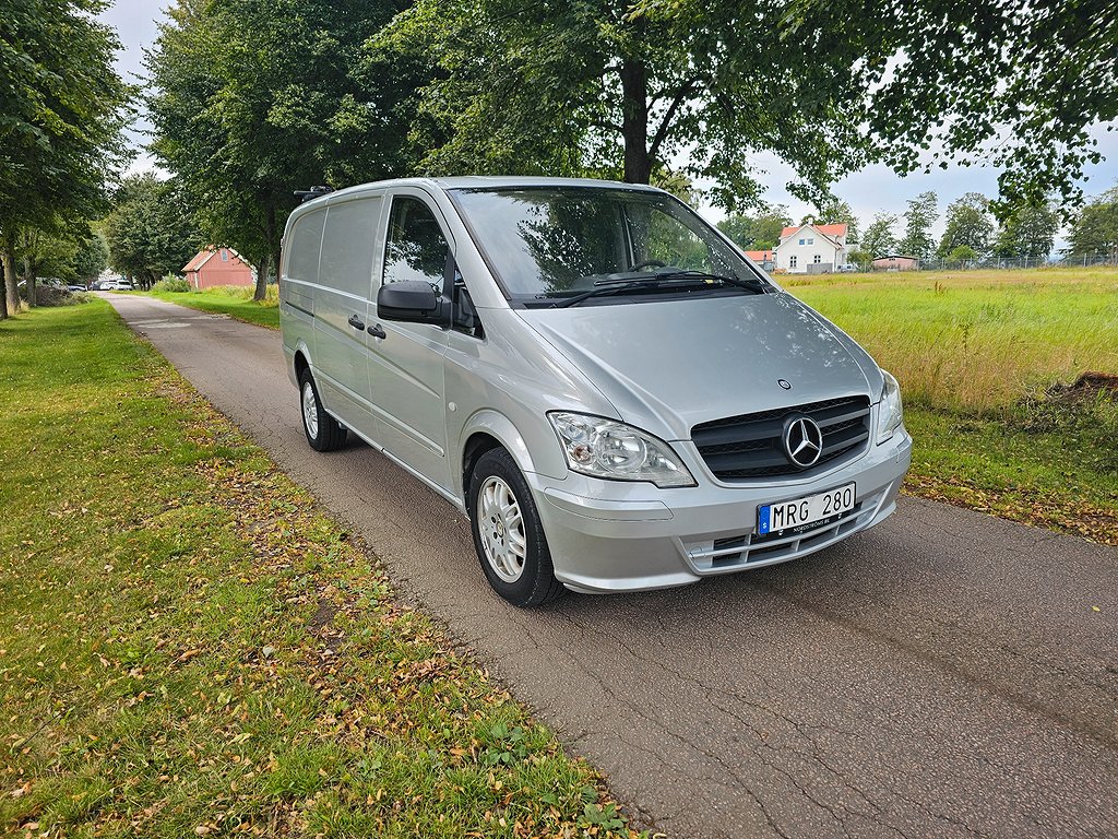 Mercedes-Benz Vito 110 CDI Svensksåld, Dragkrok, Grå m bra