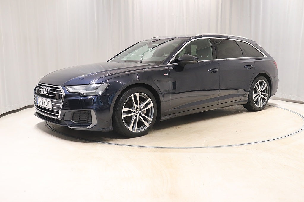 Audi A6 Avant TDI 204hk Quattro S-tronic S-line B&O Elstolar