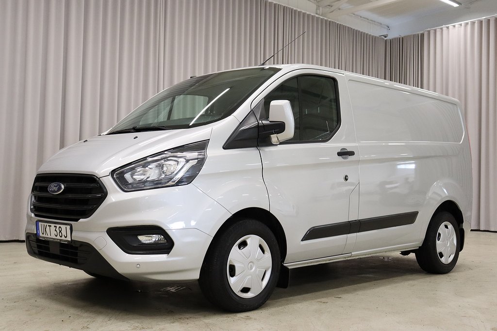 Ford Transit Custom Automat Drag Värmare Backkamera Momsbil