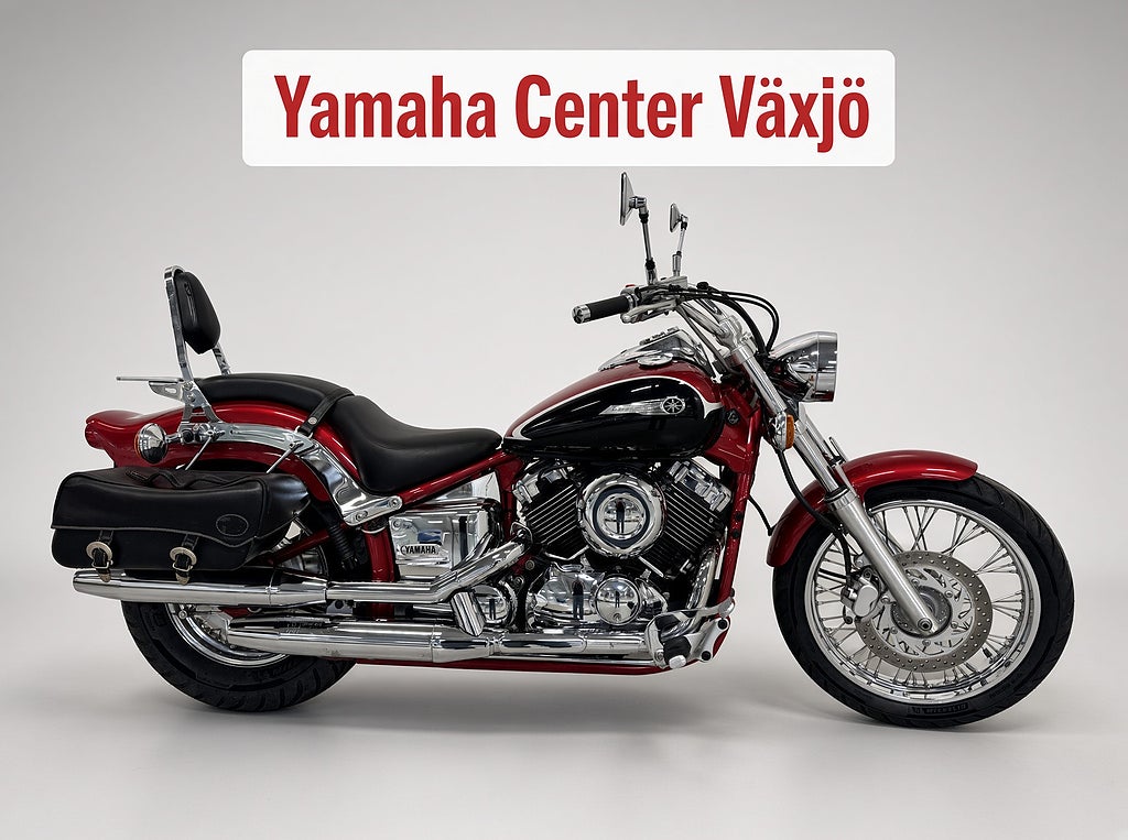 Yamaha DragStar XVS650 Red Spirit *Nya däck* 