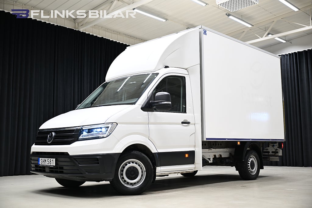 Volkswagen crafter 177HK Automat|Volymskåp|Bakgavellyft|LED|Lågmil|Leasbar
