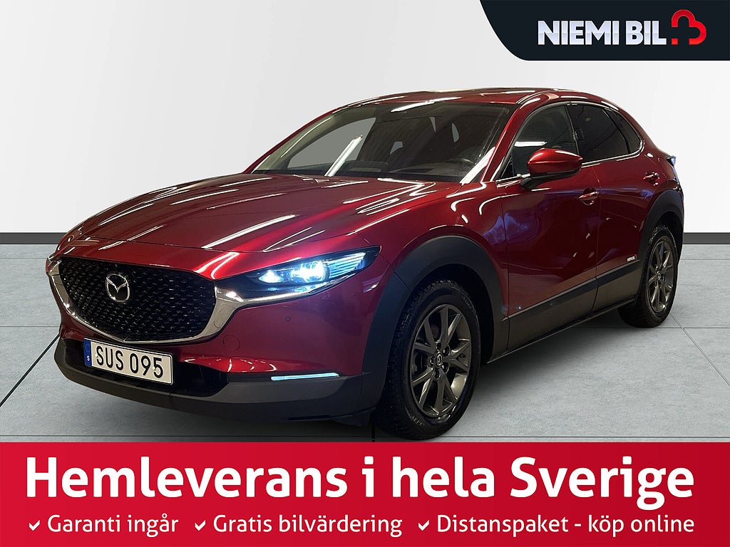 Mazda CX-30 2.0 AWD Cosmo 10 års garanti/360/Skinn/BOSE/Navi