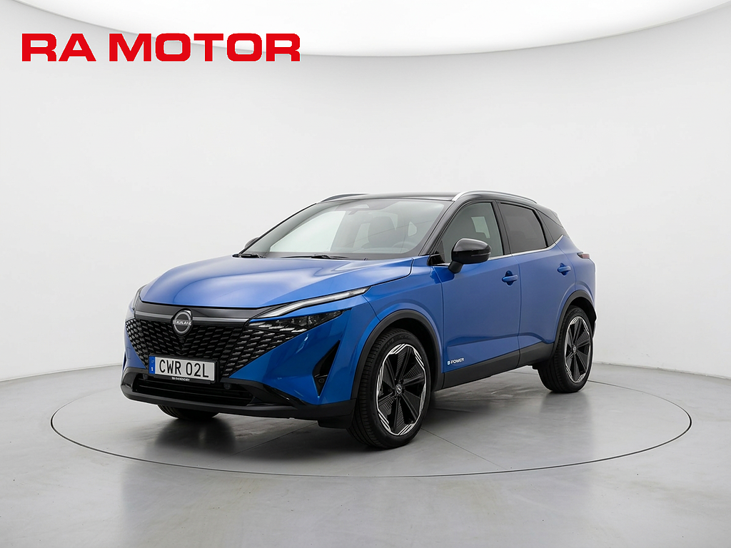 Nissan Qashqai 158hk |1.3 N-Design | 20" | Skinn| 360° Kamera| Cockpit 2025