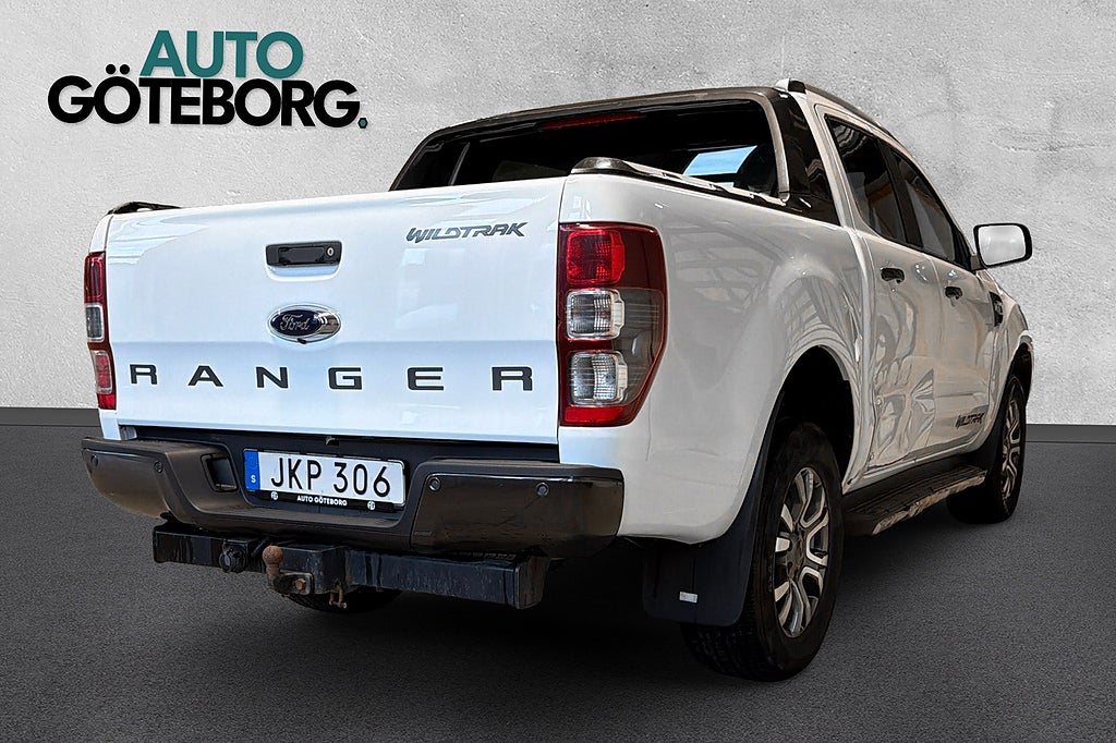 Ford ranger Dubbelhytt 3.2 TDCi 4x4 Wildtrack MOMS Drag Plogfäste