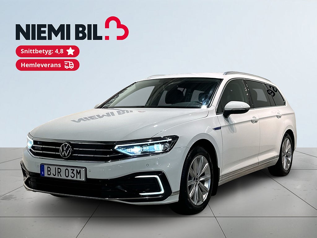 Volkswagen Passat Sportscombi GTE 1.4 TSI Drag Pvärm Kamera SoV MOMS 