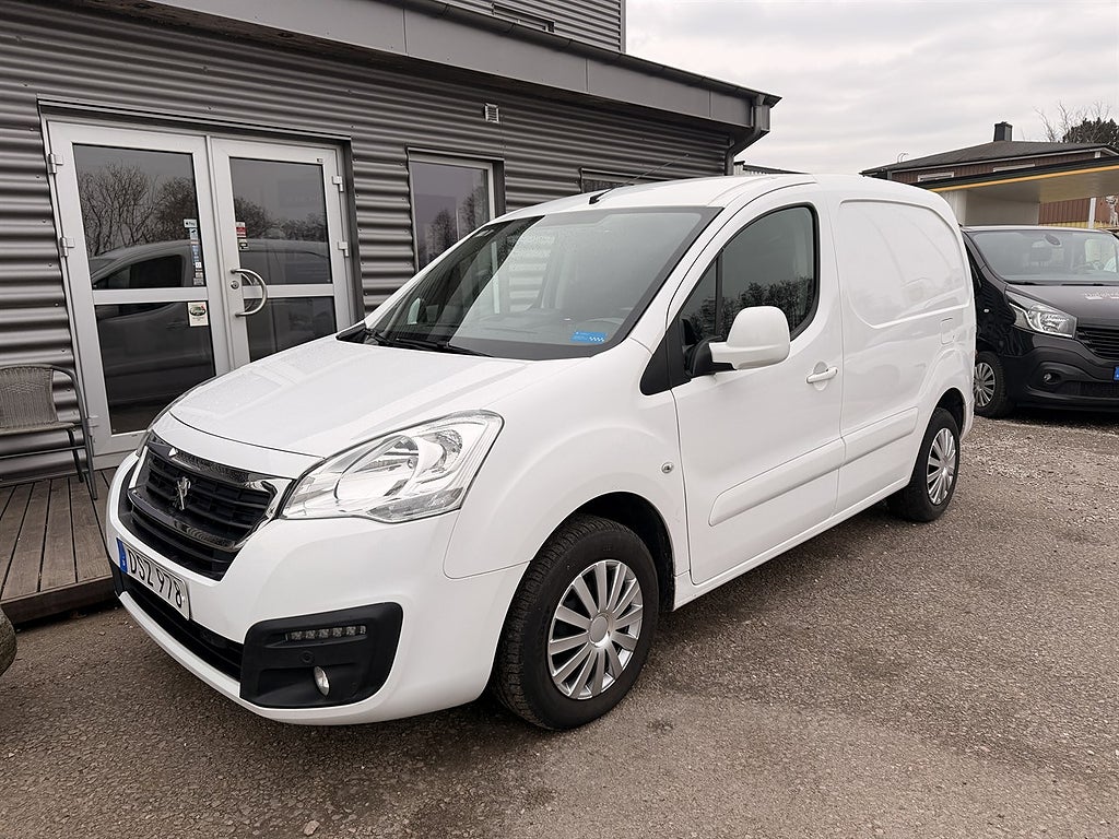 Peugeot Partner 1.6 BlueHDi 99hk, Automat,79000 %2B moms, Leasebar