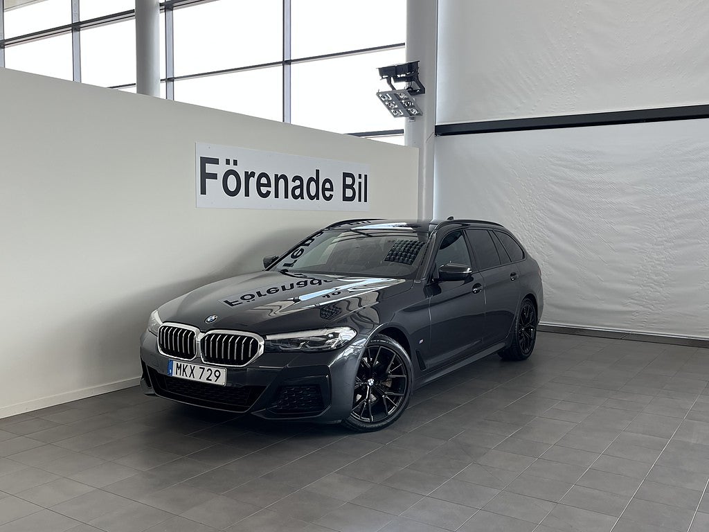 BMW 520 d Touring 4,95 ränta M Sport Kupévärmare Elstolar
