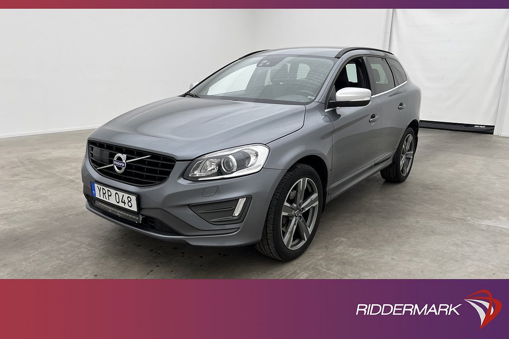 Volvo XC60 D4 AWD R-Design VOC Värmare Rattvärme BLIS Drag