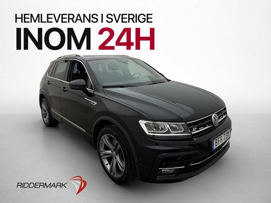 Volkswagen Tiguan 2.0 TSI 190hk 4M R Line Pano Värmare Drag