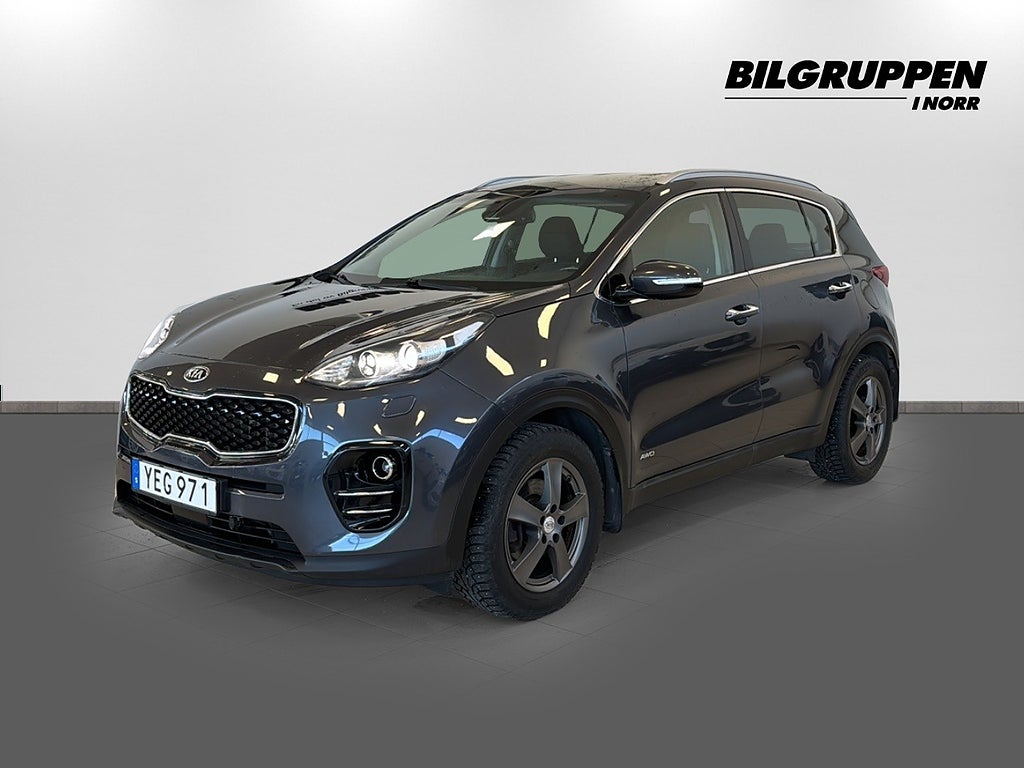Kia Sportage 2.0 CRDi AWD (V-Hjul/Drag/M-Värmare) 