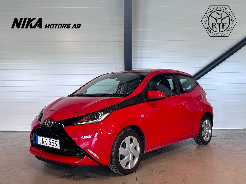 Toyota Aygo 5-dörrar 1.0 VVT-i X-PLAY Touch Euro 6