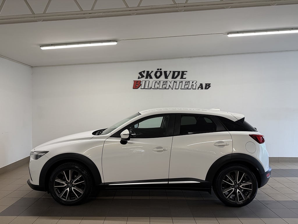 Mazda CX-3 2.0 AWD Optimum/Nyservad/Drag/GPS/BOSE/H-U/Adaptiv Fart