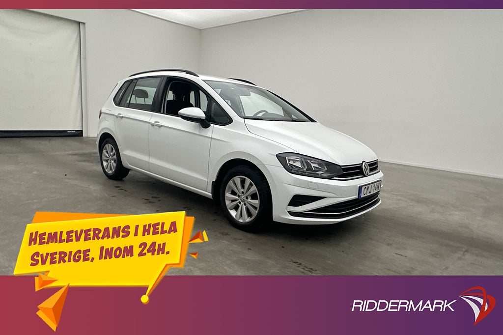 Volkswagen Golf Sportsvan 1.0 TSI 116hk Adaptiv-Fart CarPlay