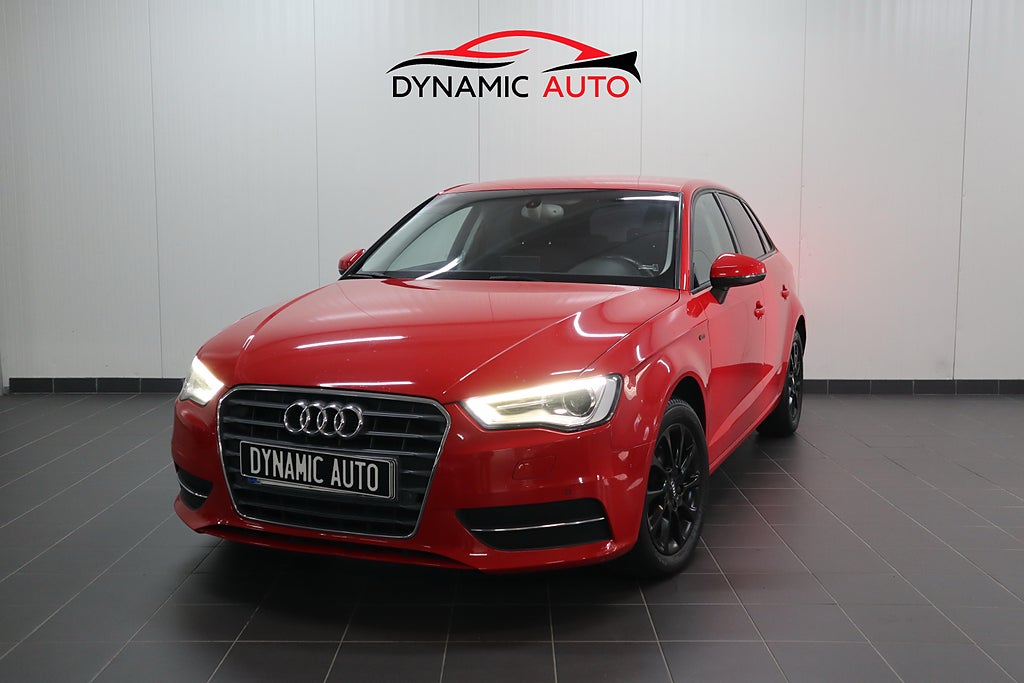 Audi A3 Sportback 2.0 TDI S Tronic Attraction, GPS, Sensorer