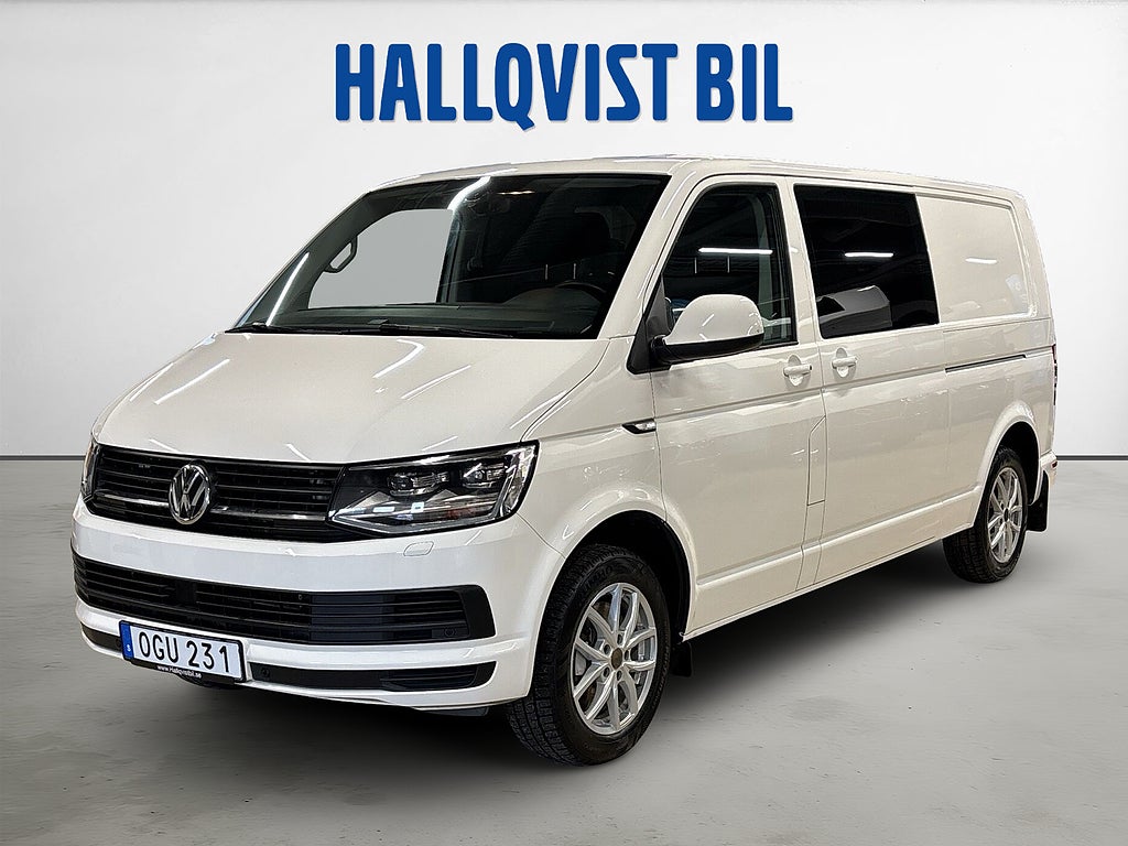 Volkswagen Transporter Skåp T30 2.0 TDI DSG 204hk Värmare Kamera dubbla dörrar